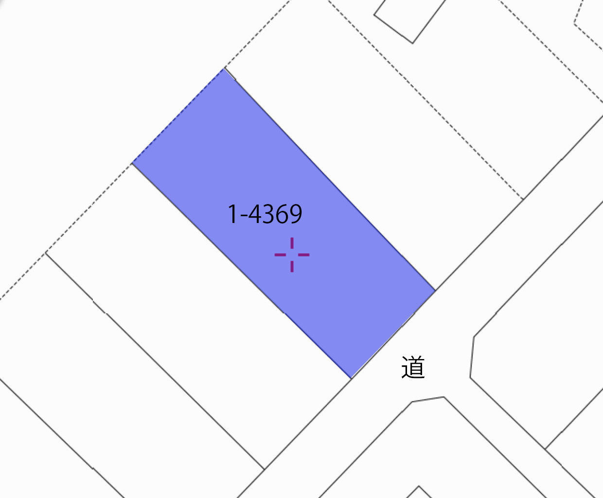 羽鳥湖平和郷別荘地⑮の土地図