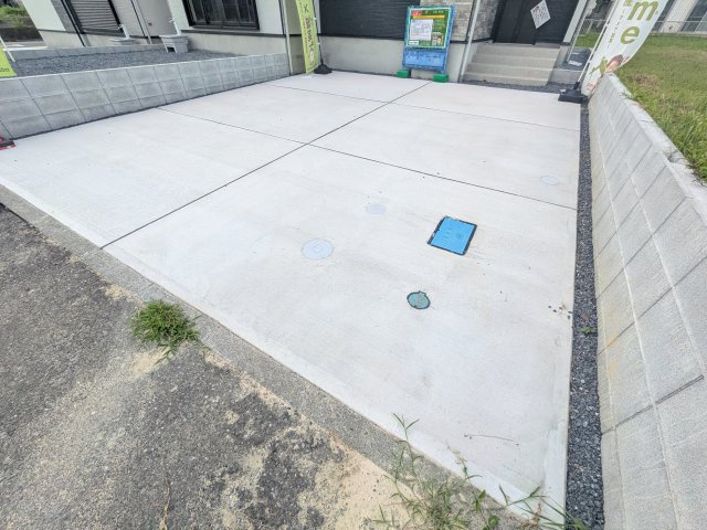 龍ケ崎市松ケ丘　4期　新築戸建て　2号棟の駐車場|駐車は2台可能です♪