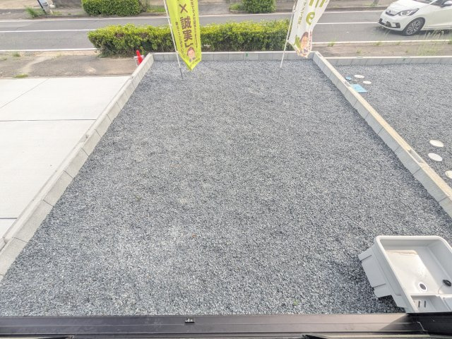 龍ケ崎市松ケ丘　4期　新築戸建て　2号棟の庭