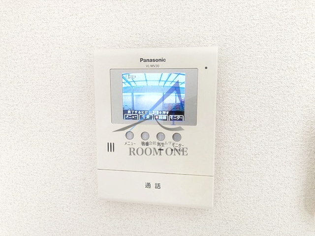 Maison Blancheのセキュリティ|モニター付きインターホンです。