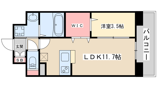 【間取り】 | WORVE吹田江坂