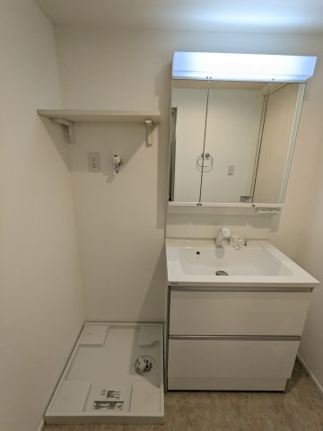 ハーモニーテラス大杉町の洗面所|101号室