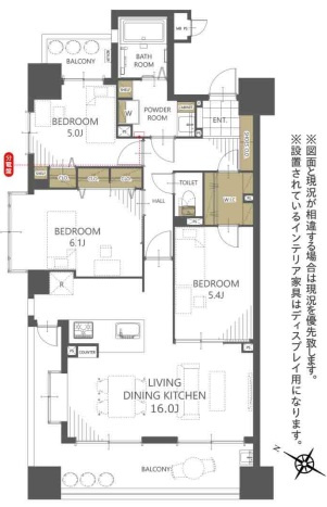 ジェネラス小倉センターステージ（A-20）の間取り