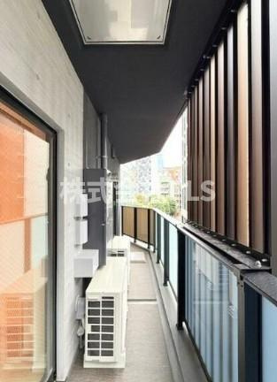 港区赤坂２丁目の賃貸マンションのバルコニー