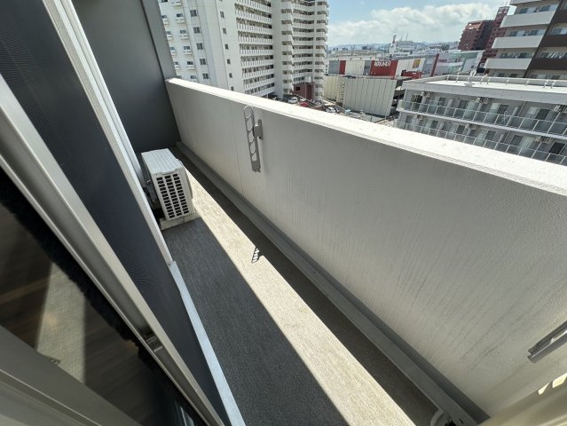 アークデュオ仙台苦竹のバルコニー