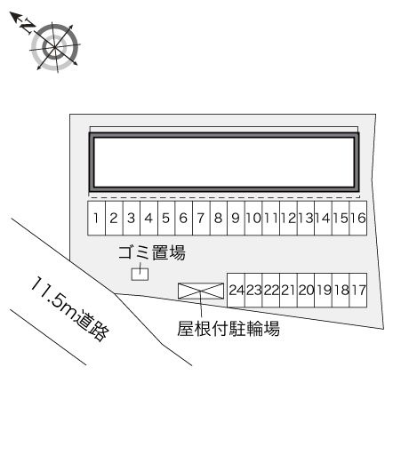 レオパレスかさぎののその他共用部分