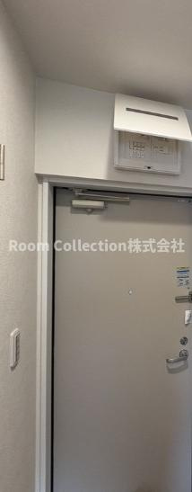 北区浮間３丁目のアパートの玄関