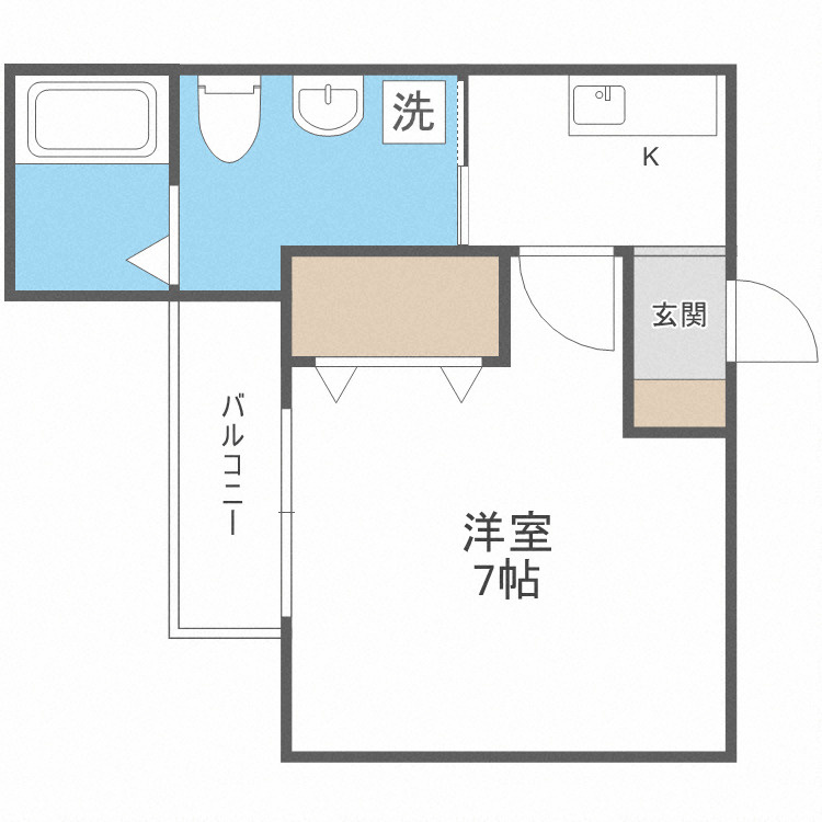 WING住之江の間取り
