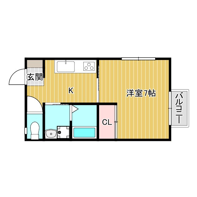 ロワールハイツIIの間取り