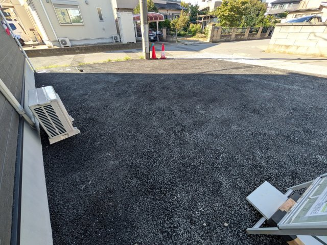 土浦市中村南　第11　新築戸建て　1号棟の駐車場