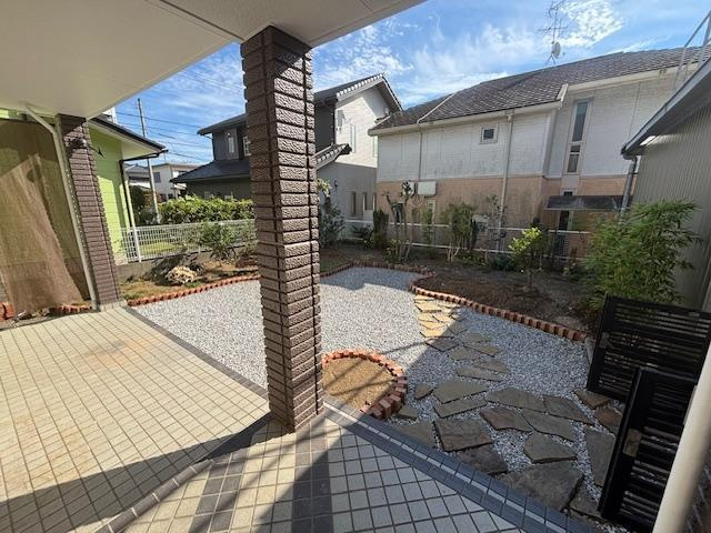 「太陽光オール電化住宅」高知市横浜新町　中古一戸建ての庭