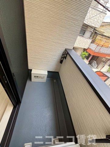 北区志茂５丁目のアパートのバルコニー|別号室イメージの為、現状を優先致します。