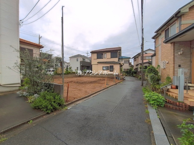 所沢市下安松・全1棟　新築一戸建　～駐車3台可～の前面道路含む現地写真|現地写真（2026年9月7日撮影）