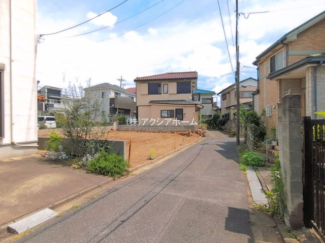 所沢市下安松・全1棟　新築一戸建　～駐車3台可～の前面道路含む現地写真|現地写真（2026年8月21日撮影）
