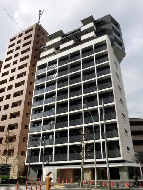 市谷仲之町ビューアパートメントの外観|外観もきれいです