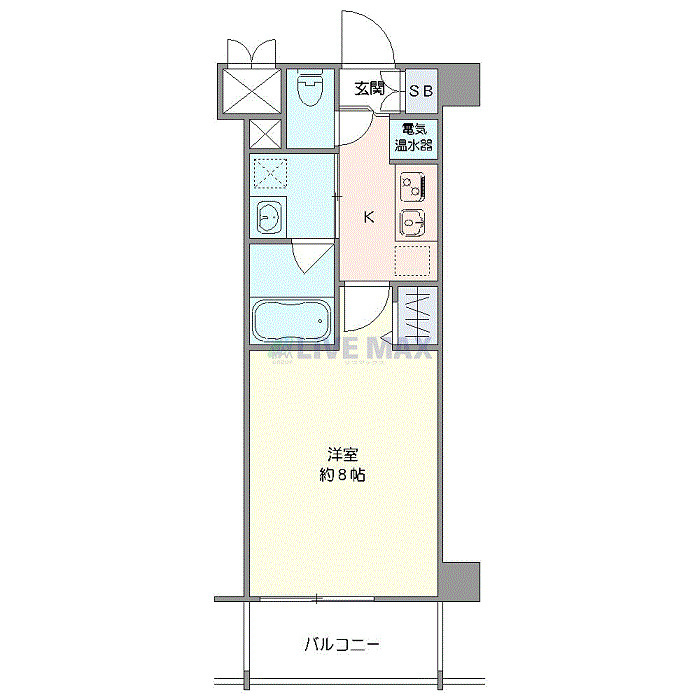 ハーモニーレジデンス新宿御苑 THE EASTの間取り