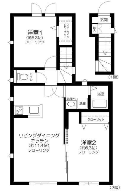 Damansara Wasedaの間取り