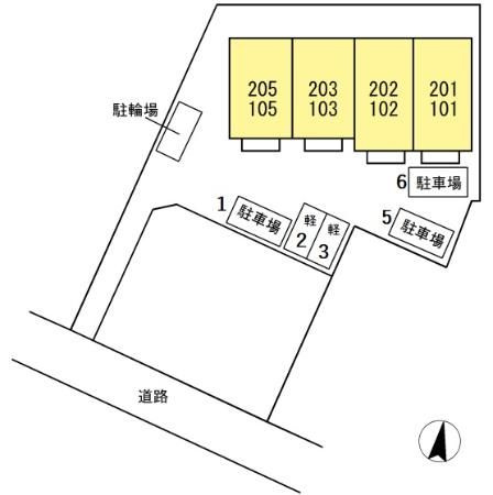 ジーニアスⅡの区画図