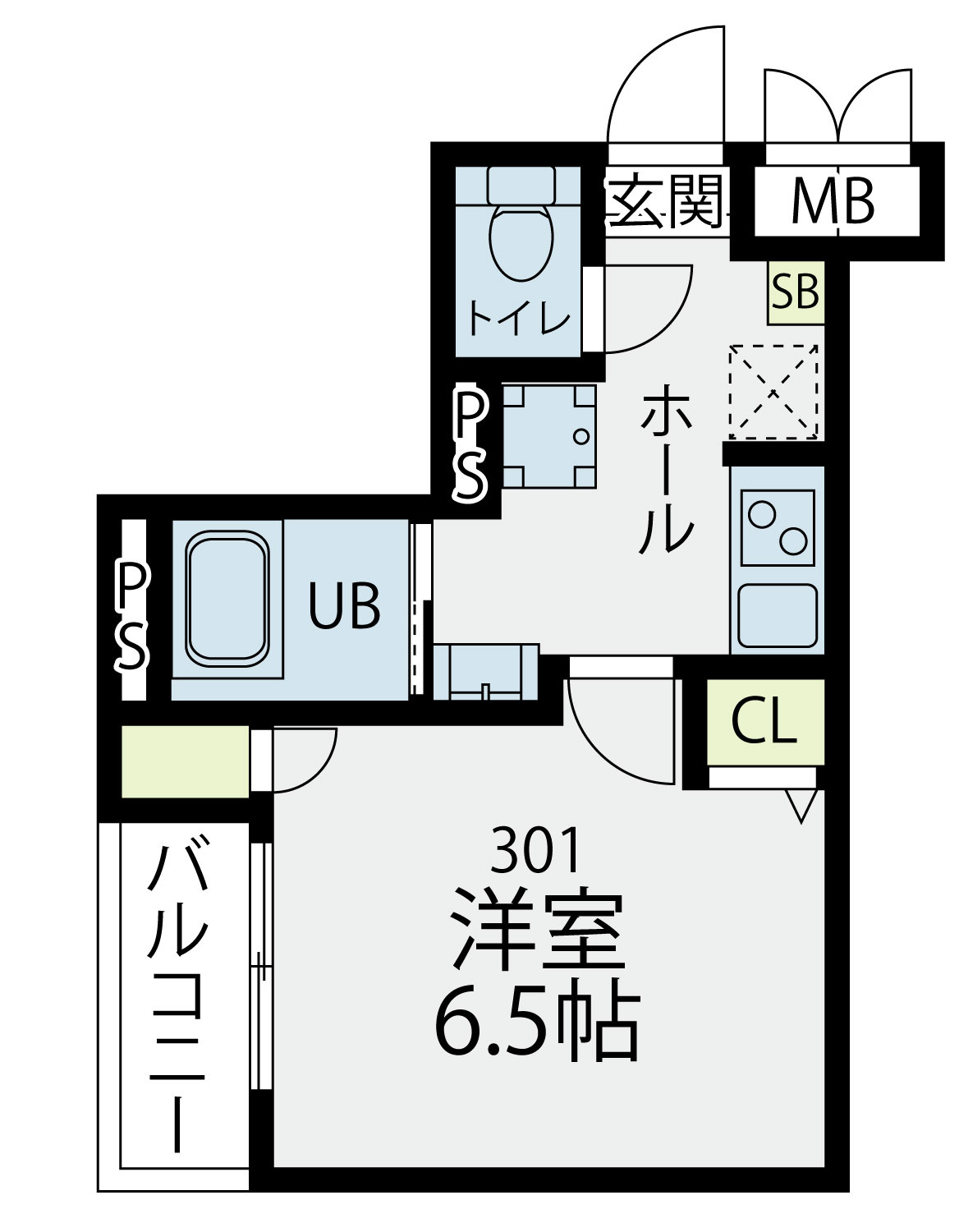 プラフィドの間取り