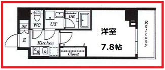 【間取り】 | アレスグーテ北千住