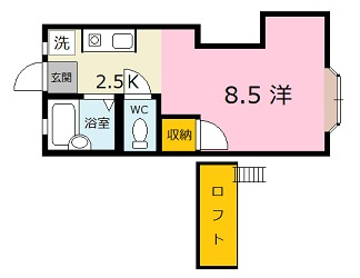 GRADO可部アネックスの間取り