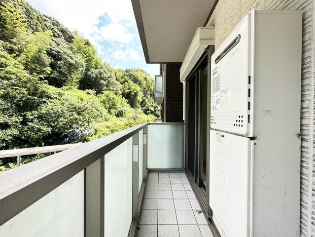 ベレオ東久万のバルコニー