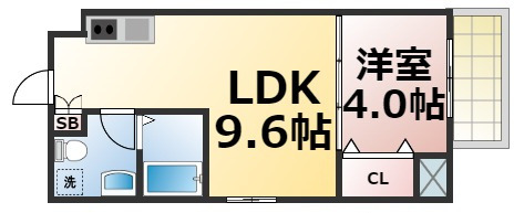 【間取り】 | F maison LIEBE　仲介手数料無料