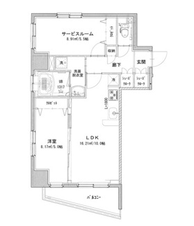 【間取り】 | ヴィクトワール・フルーヴⅥ | 間取りです。