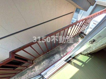 笠松町門前町戸建てのバルコニー