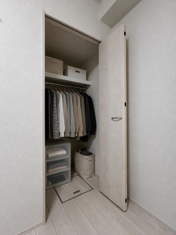 ハーモニーテラス鴫野東の収納|CG画像です。家具家電付きではありません