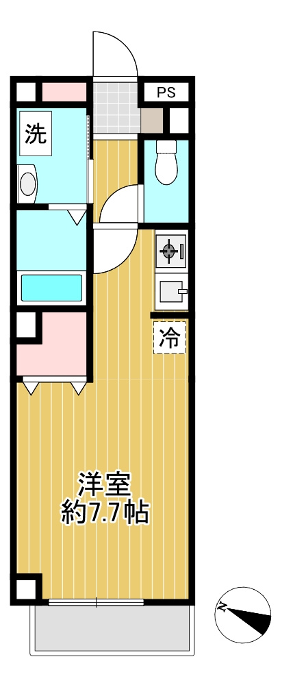 サンバティークの間取り