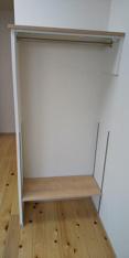 同タイプのお部屋のクロゼット