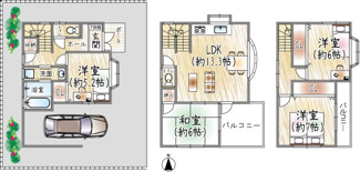 【間取り】 | 穂積1丁目