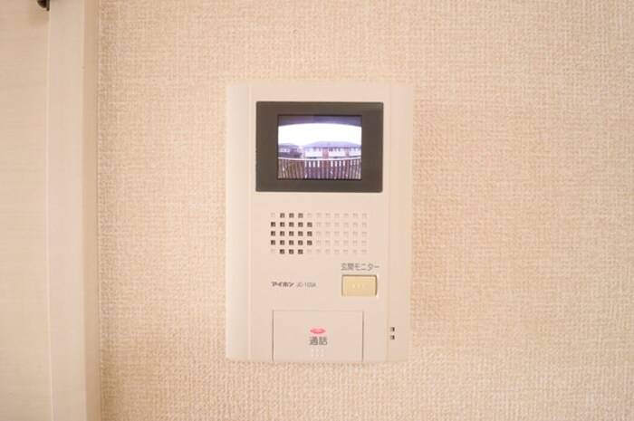 パークヒル　Ｂのセキュリティ|モニター付インターホン