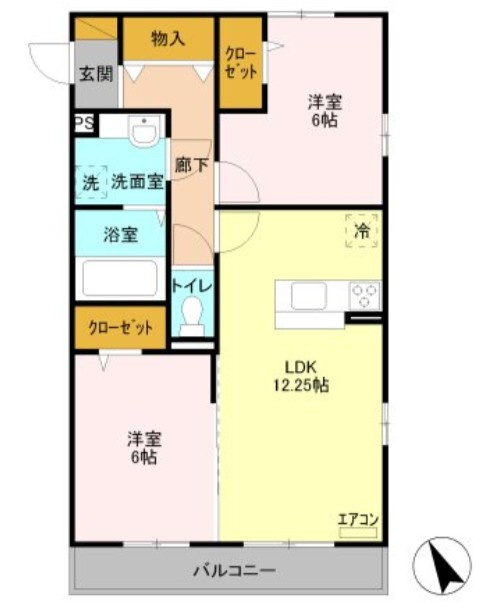 プレミールメゾンの間取り