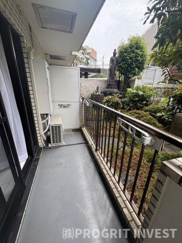 パシフィックパレス新代々木のバルコニー