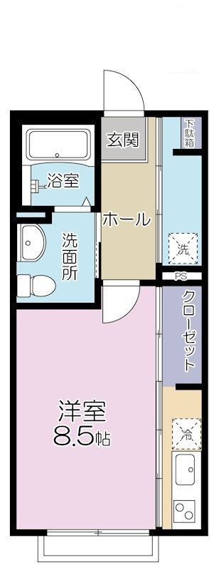 アゼリアの間取り|間取りです。