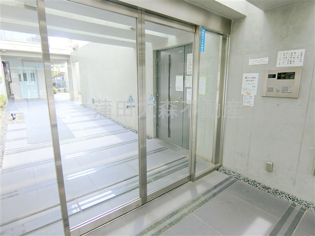 シエールグラン大森西のエントランス