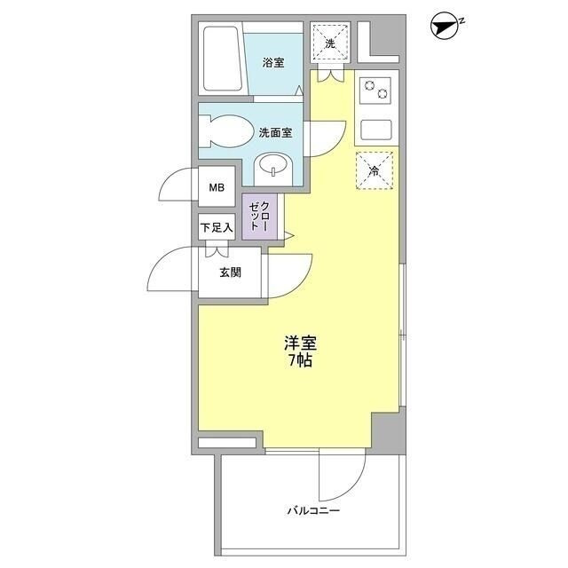 リバーレ秋葉原の間取り