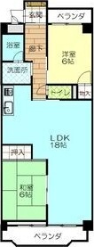 赤坪第2小菅ビルの間取り