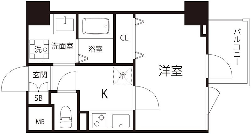 Trimestoriel の間取り|間取りです。