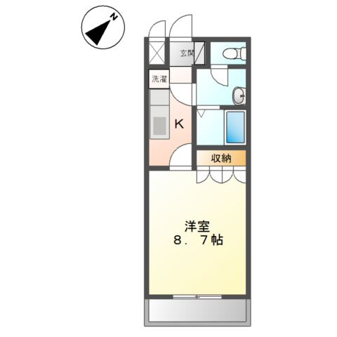 プリムールの間取り