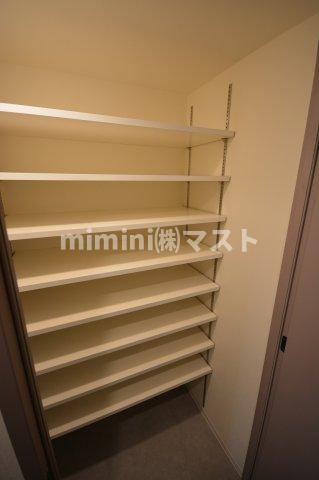 アーバネックス阿波座駅前の収納