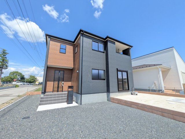 第1常総市坂手町　新築戸建　1号棟の外観