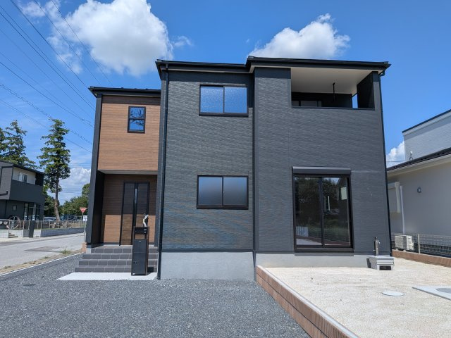 第1常総市坂手町　新築戸建　1号棟の外観