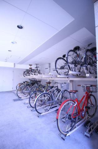 プラウドフラット小石川のその他共用部分|駐輪場
