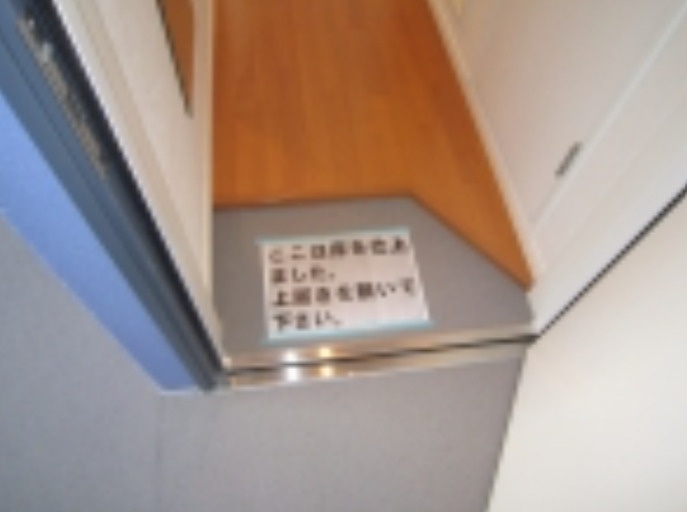中野区沼袋１丁目の賃貸マンションの玄関