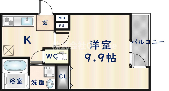 【間取り】 | フジパレス若江岩田Ⅱ番館