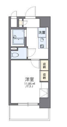 レオパレス伸夫の間取り