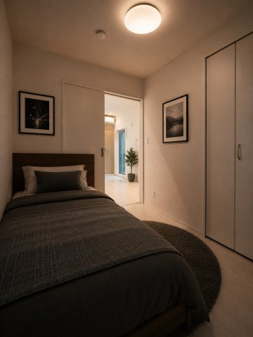 ハーモニーテラス鴫野東の内装|CG画像です。家具家電付きではありません